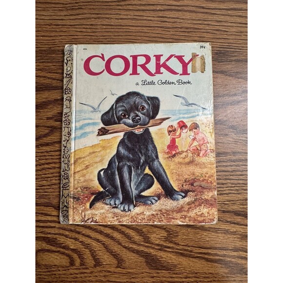 Corky A‎ Little Golden Book 1969  Edition By Patricia Scarry - Picture 1 of 3